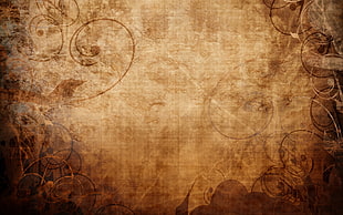 brown and black digital wallpaper