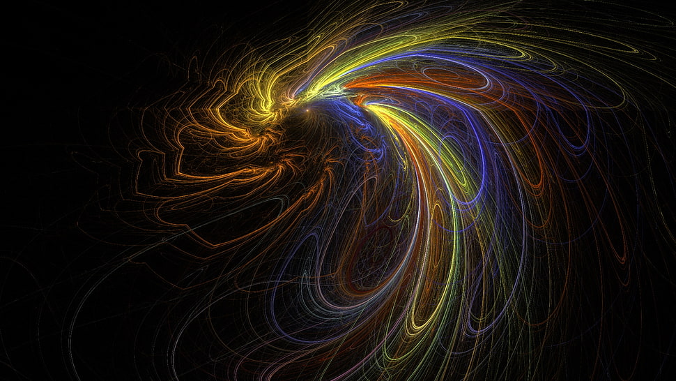time-lapse painting HD wallpaper