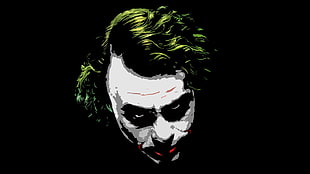 DC Joker illustration, movies, Batman, The Dark Knight, Joker