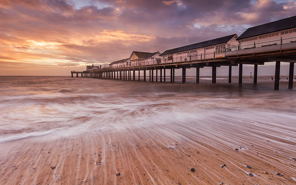 seashore, landscape HD wallpaper