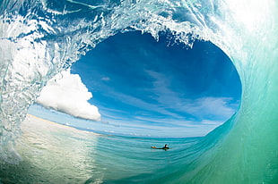ocean waves, nature, sea, waves HD wallpaper
