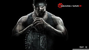 Gears of War digital wallpaper, Gears of War, video games, Gears of War 3