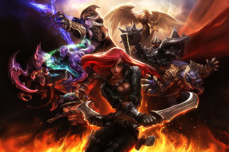 League of Legends wallpaper, artwork HD wallpaper
