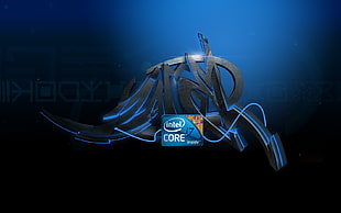 Intel Core product sticker, i7