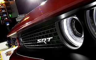 red Doge SRT, Dodge, Dodge Challenger, car HD wallpaper