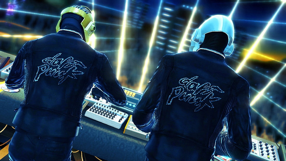 Daft punk,  Name,  Jackets,  Helmets HD wallpaper