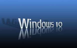 Windows 10 text, Windows 10 HD wallpaper