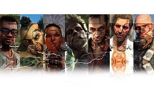 male character game application, Dennis Rogers, Vaas Montenegro, Citra Talugmai, Jason Brody HD wallpaper