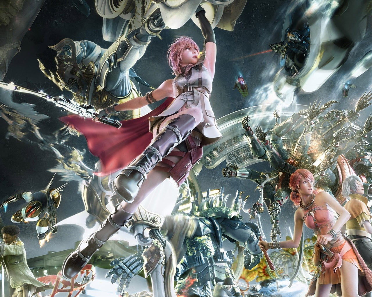 Final Fantasy wallpaper, Claire Farron, Oerba Dia Vanille, Final Fantasy, Final Fantasy XIII