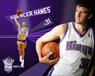 Spencer Hawes Sacramento Kings poster