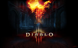 Diablo game cover HD wallpaper