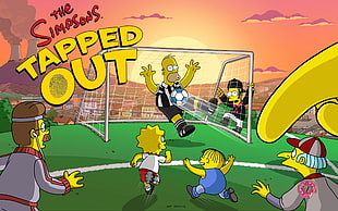 The Simpson's Tapped Out wallpape, The Simpsons, Tapped Out, Homer Simpson, Ned Flanders