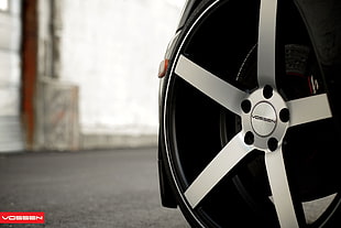 gray 5-spoke vehicle wheel, Toyota Supra, Toyota, car, Vossen