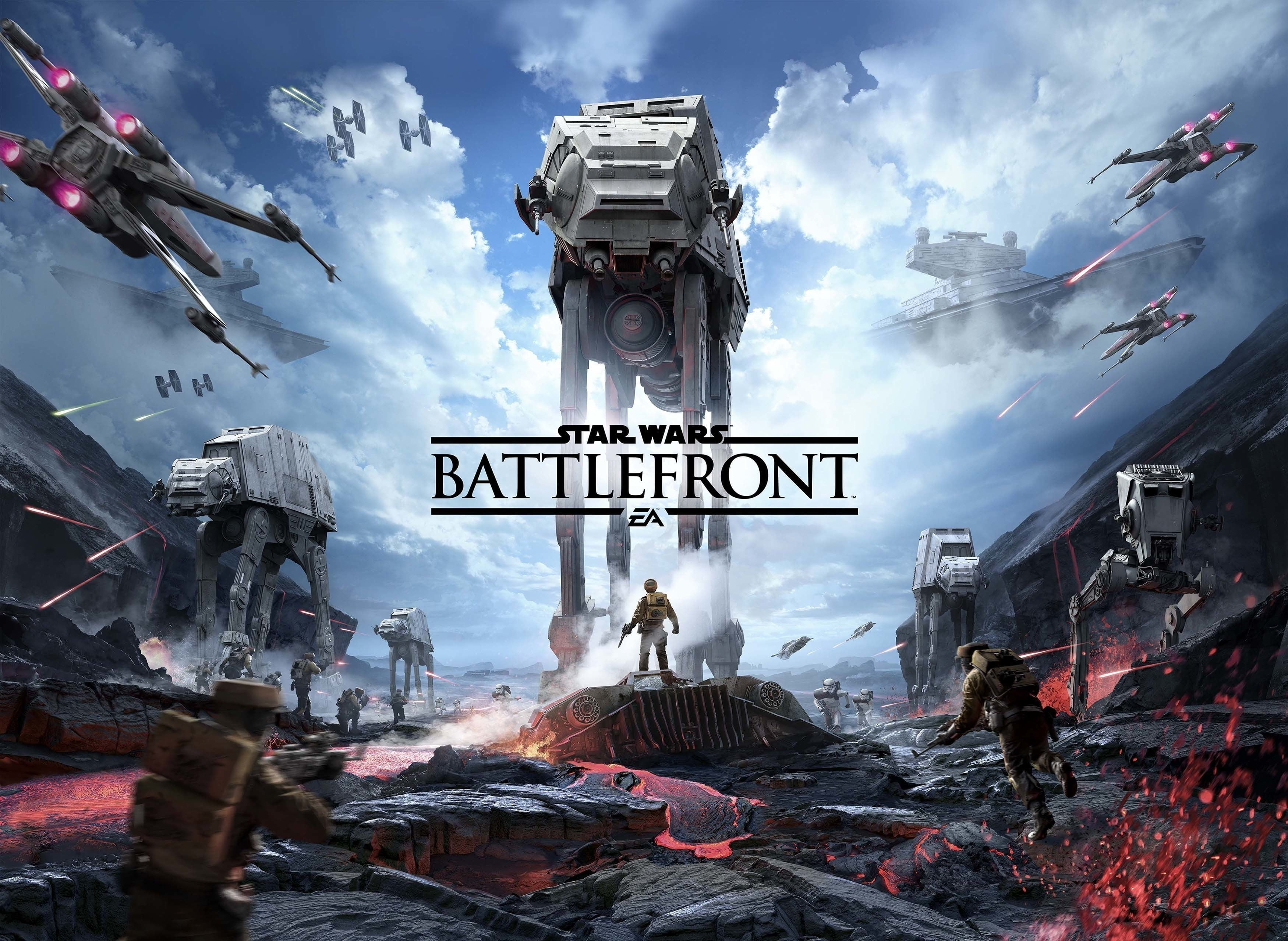 Star Wars Battlefront digital wallpaper, Star Wars: Battlefront, video games, Star Wars