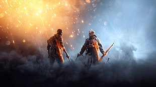 Battlefield 1 digital wallpaper, Battlefield 1, Battlefield, war, video games