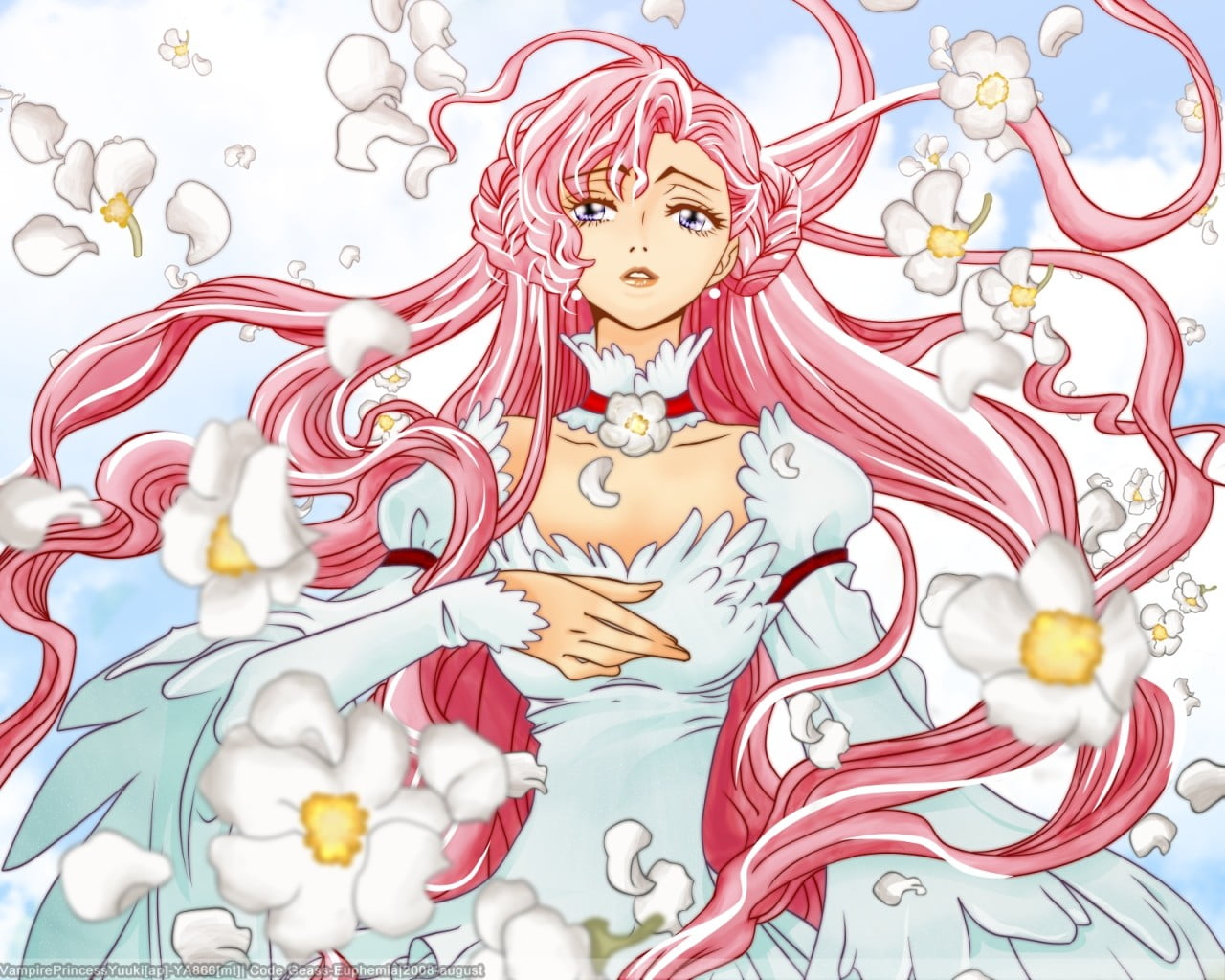 1080x1920 Resolution Female Anime Character Wallpaper Code Geass Anime Euphemia Li