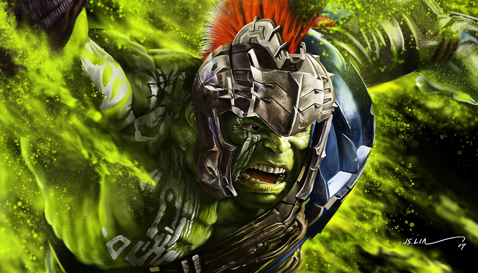 The Incredible Hulk digital wallpaper HD wallpaper