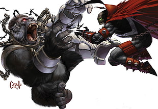 black Monkey, Spawn, Image Comics HD wallpaper