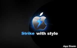 Strike with Style logo wallpaper