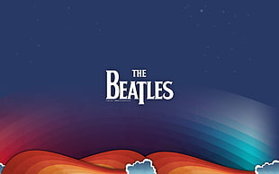 The Beatles text HD wallpaper