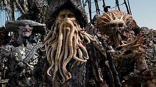 Davy Jones from Pirates of the Caribbean, movies, Pirates of the Caribbean: Dead Man's Chest HD wallpaper