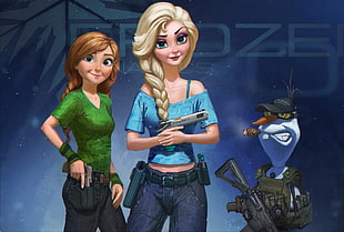 Disney Frozen fan art HD wallpaper