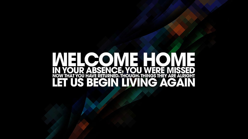 black background with text overlay, typography, pattern, quote, black background HD wallpaper