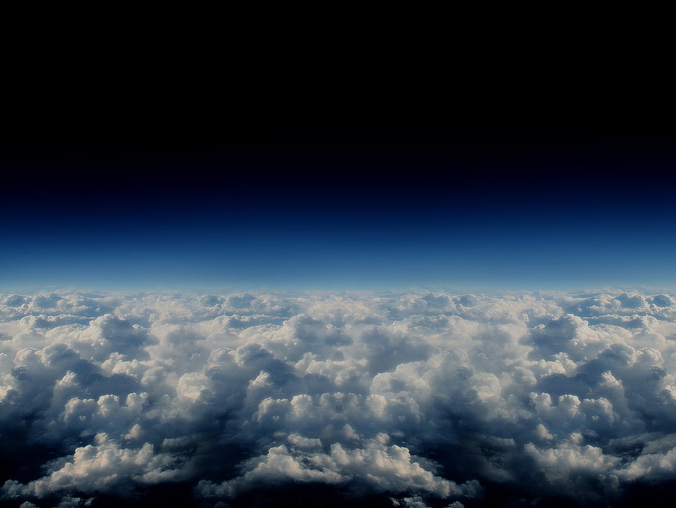 white clouds, clouds, nature HD wallpaper