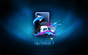 Ex Splash illustration HD wallpaper