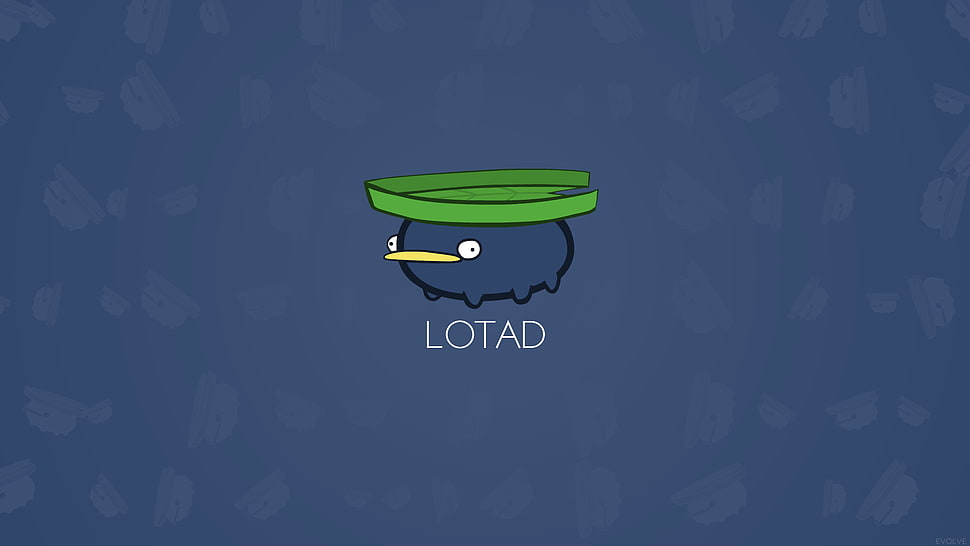 lotad emoji illustration, Lotad, Pokémon HD wallpaper