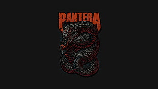 Pantera logo, Pantera, music, heavy metal, thrash metal