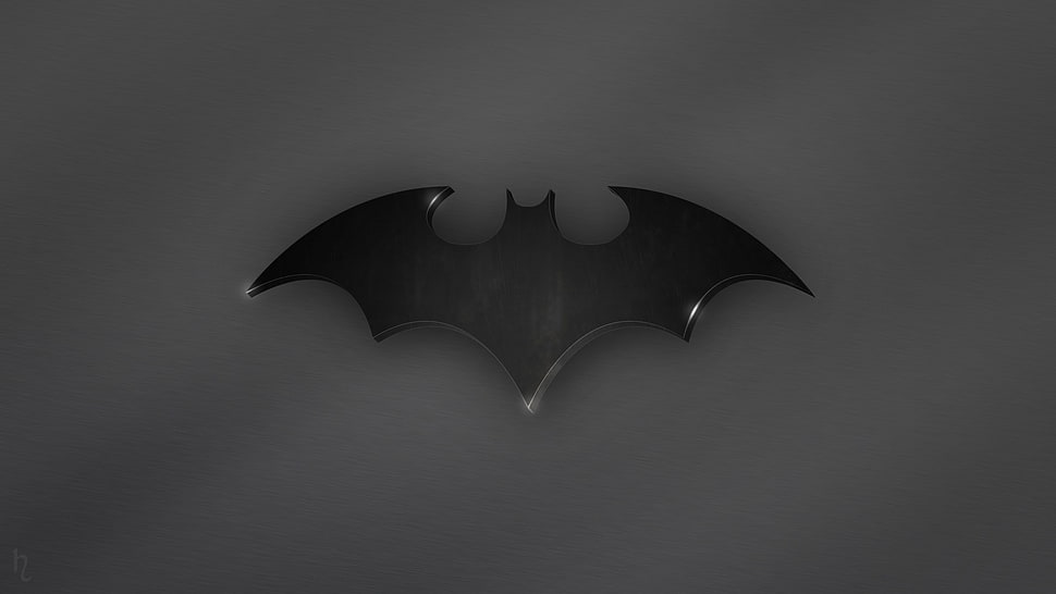 photo of Batman logo digital wallpaper HD wallpaper
