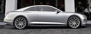 silver coupe
