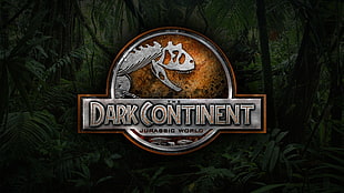 The Dark Continent Jurassic World digital wallpaper, Jurassic World, jungle, dinosaurs