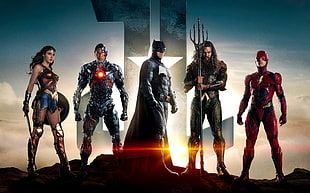Justice League poster HD wallpaper