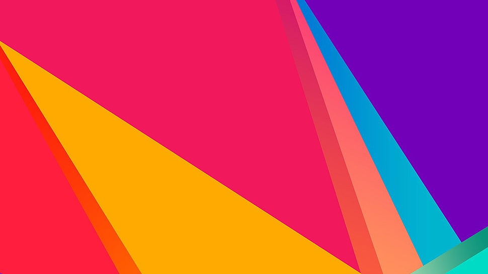 multicolored abstract painting, minimalism, simple, colorful, vector HD wallpaper