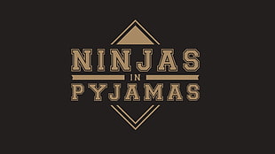 Ninjas In Pyjamas logo, Counter-Strike, Counter-Strike: Global Offensive, Ninjas In Pyjamas, video games HD wallpaper