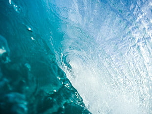 whirlpool, nature, sea, waves HD wallpaper
