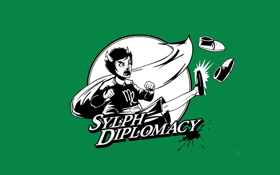 Sylph Diplomacy wallpaper, Homestuck, MS Paint Adventures HD wallpaper