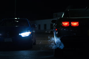 Chevrolet Camaro coupe, Car, Lights, Night