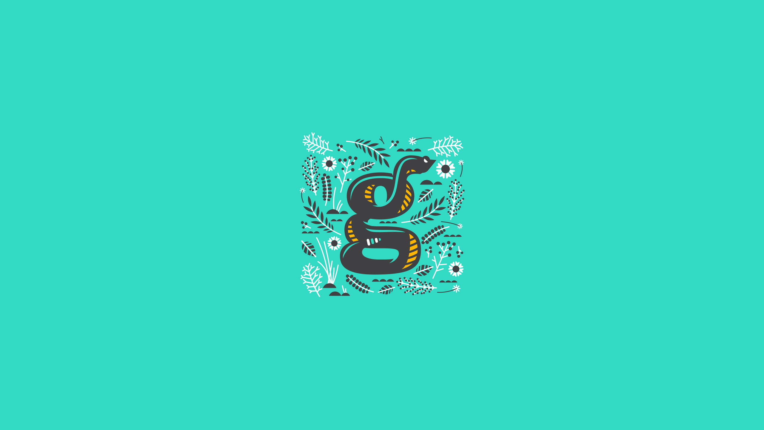 G logo, illustration, letter, teal, turquoise