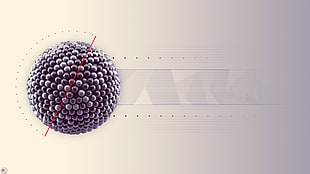 gray round shape illustration