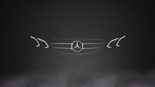 gray Mercedes-Benz grille, Mercedes-Benz, Mercedes-Benz E-Class, W212, car