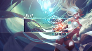 Mobile Legends Janna wallpaper, League of Legends, Janna (League of Legends) HD wallpaper
