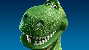 green dinosaur character wallpaper, Toy Story, animated movies, movies