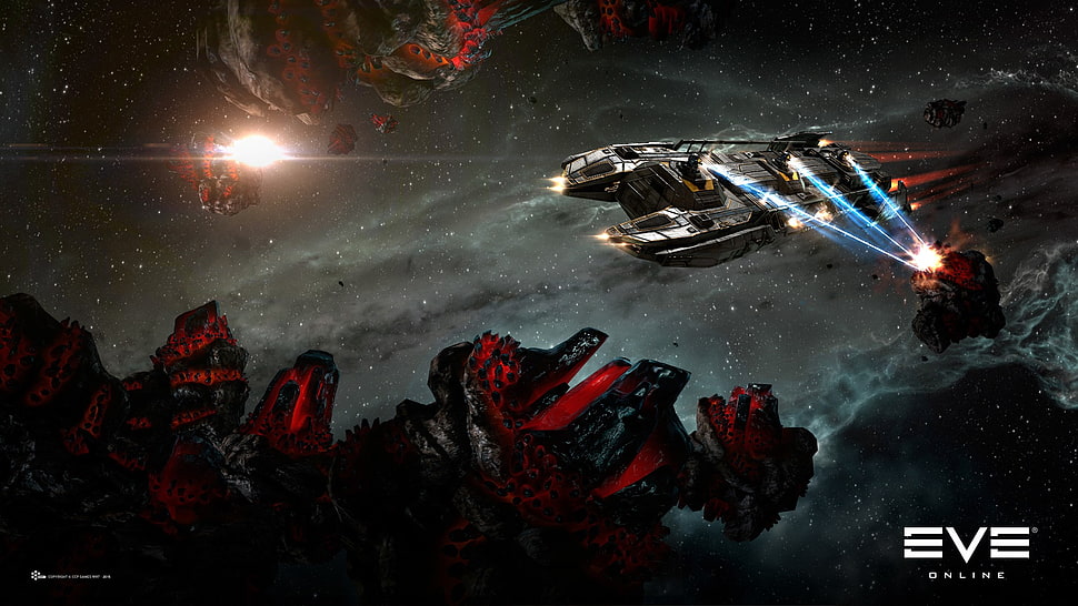 EVE Online digital wallpaper, EVE Online, PC gaming, science fiction HD wallpaper