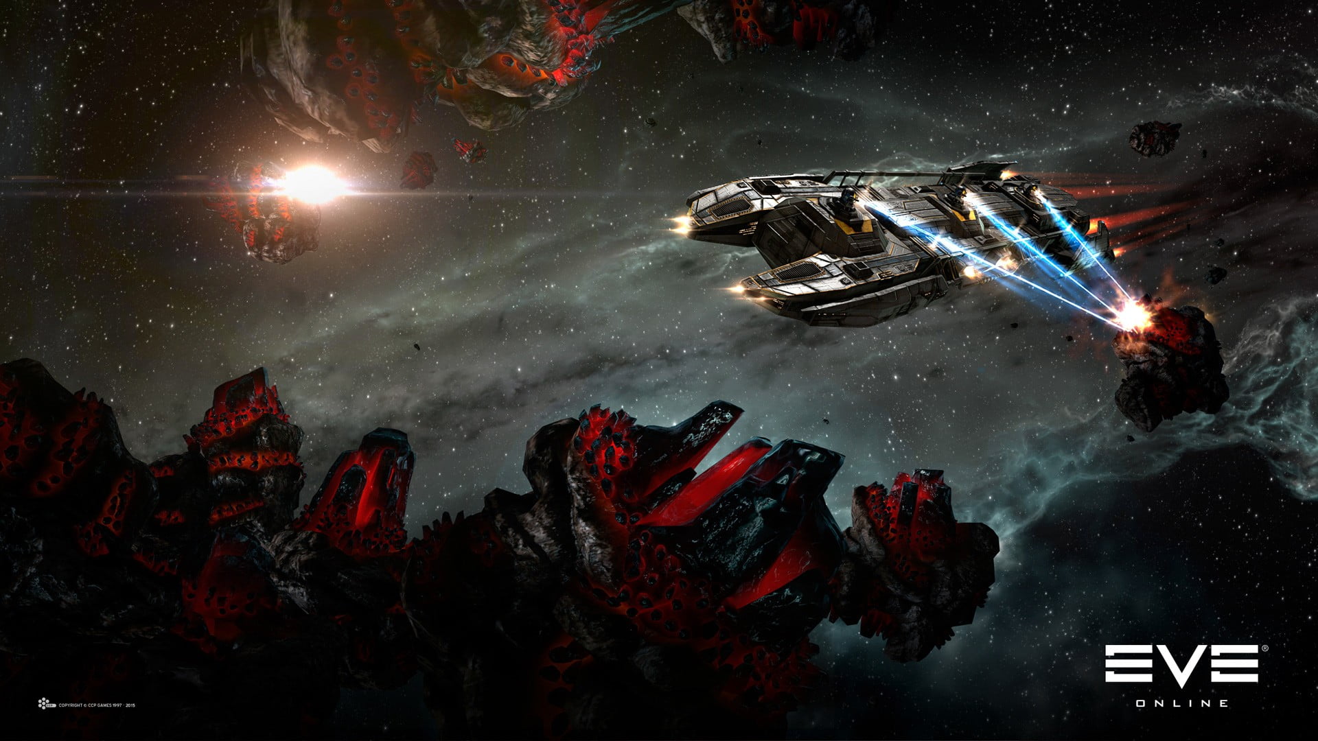 EVE Online digital wallpaper, EVE Online, PC gaming, science fiction