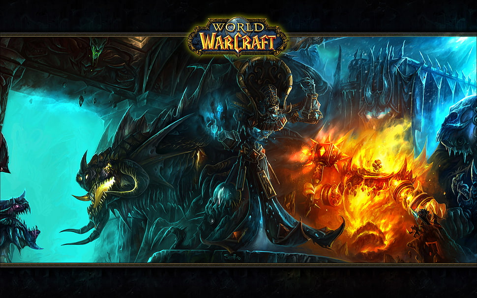 World of Warcraft digital wallpaper, World of Warcraft, video games, fantasy art HD wallpaper