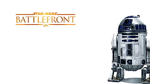Star Wars Battlefront R2-D2, Star Wars: Battlefront, R2-D2, video games, simple background HD wallpaper