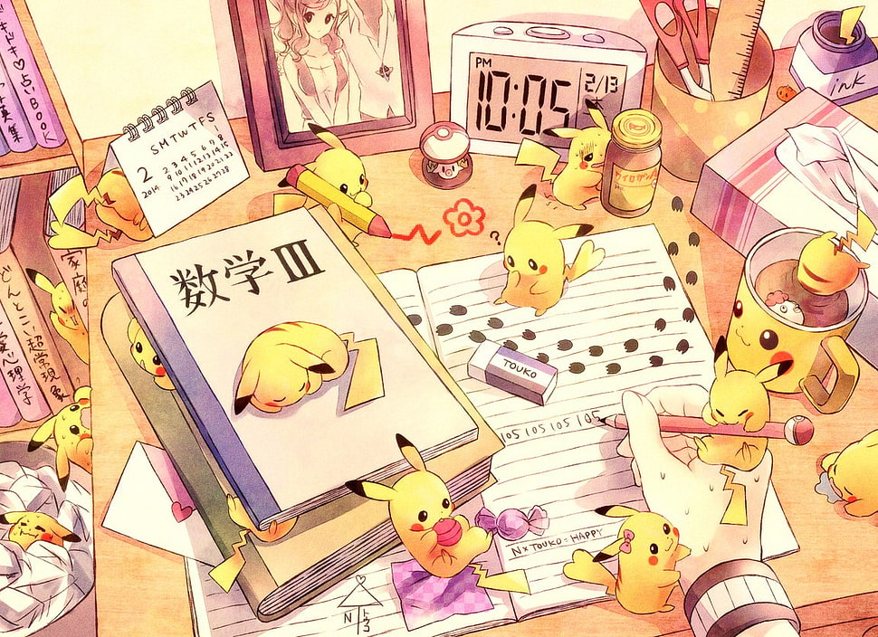 Pokémon, Pikachu, anime HD wallpaper